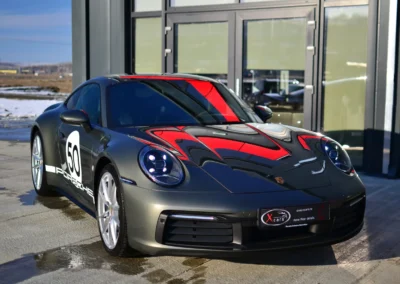 Folie de protectie caroserie Porsche Carrera 911